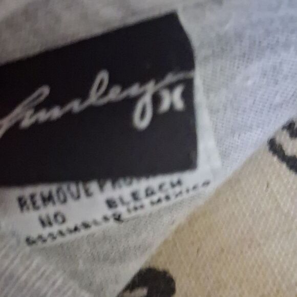 Hurley Light Gray Tee with Blue Logo Size Large - Picture 4 of 4